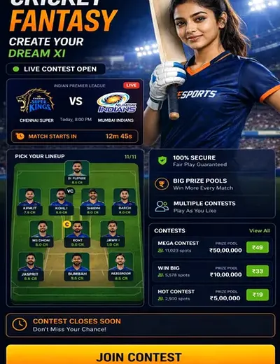 Betodd365 (bet odd 365) fantasy cricket & matchday visual 3